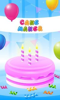 Cкриншот Cake Maker Kids - Cooking Game, изображение № 1583433 - RAWG