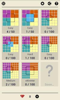 Cкриншот Ruby Square: free logical puzzle game (700 levels), изображение № 1515599 - RAWG