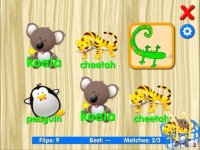 Cкриншот Animals matching memory game for kids, изображение № 2178274 - RAWG