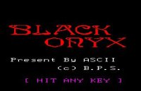 Cкриншот The Black Onyx, изображение № 742630 - RAWG
