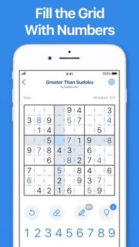 Cкриншот Greater Than Sudoku, изображение № 2677005 - RAWG