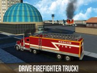 Cкриншот Real Airport Truck Driver: Emergency Fire-Fighter Rescue, изображение № 975249 - RAWG
