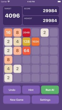 Cкриншот 2048 AI - Play with AI solver, изображение № 3110687 - RAWG