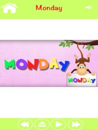 Cкриншот Days Of Week Learning For kids Using Flashcards and sounds-A Baby Book, изображение № 1645760 - RAWG