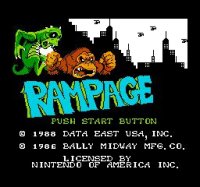 Cкриншот Rampage, изображение № 727451 - RAWG