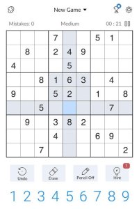 Cкриншот Sudoku - Free Classic Sudoku Puzzles, изображение № 2074778 - RAWG