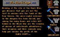 Cкриншот Black Crypt (1992), изображение № 747557 - RAWG