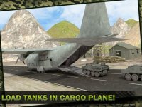 Cкриншот Army Cargo Plane Flight Simulator: Transport War Tank in Battle-Field, изображение № 975096 - RAWG