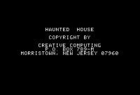 Cкриншот Haunted House (1982), изображение № 726082 - RAWG