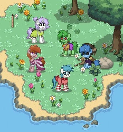Как играть в игру Pony Town