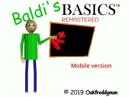 Baldi's BASICS Plus Android - release date, videos, screenshots, reviews on  RAWG