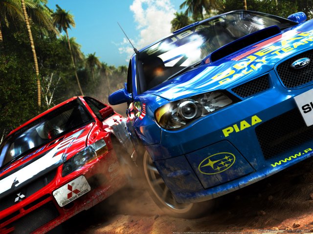 SEGA Rally screenshot