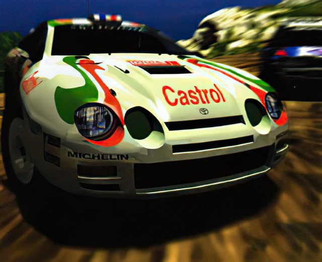 Sega Rally Championship (1995) screenshot