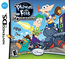 Phineas and Ferb: Across the 2nd Dimension (DS) screenshot