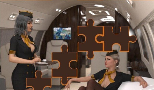 Jigsaw Novel - Naughty Stewardesses screenshot