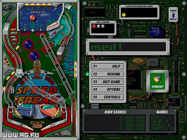 Electronic Pinball screenshot