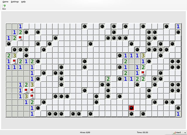 KMines screenshot