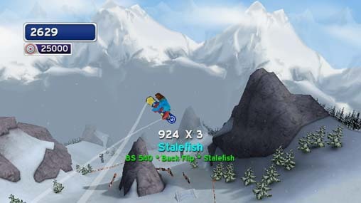Triple Crown Championship Snowboarding screenshot