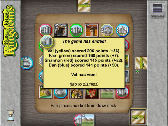 Reiner Knizia's Kingdoms screenshot