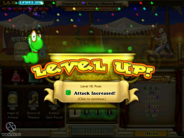 Bookworm Adventures screenshot