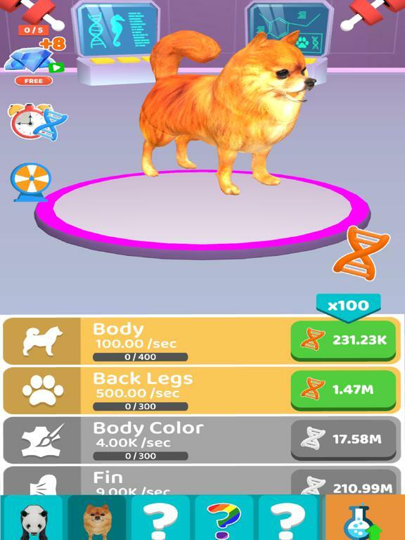 Idle Animal Evolution screenshot