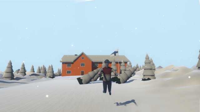 Uphill Skiing screenshot