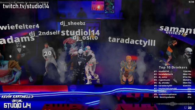 Streamer Dancefloor screenshot