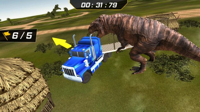 Dino Zoo Transport Simulator screenshot