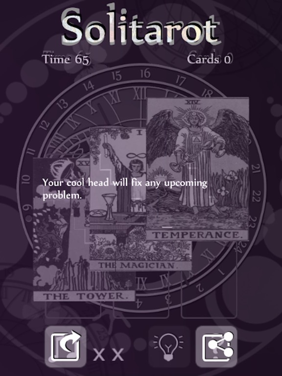 Solitarot: Tarot Solitaire screenshot