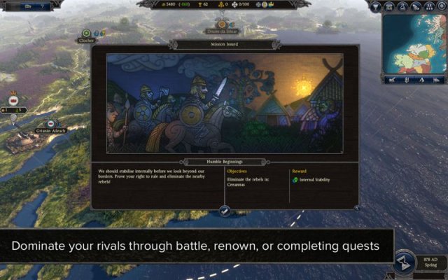 THRONES OF BRITANNIA screenshot