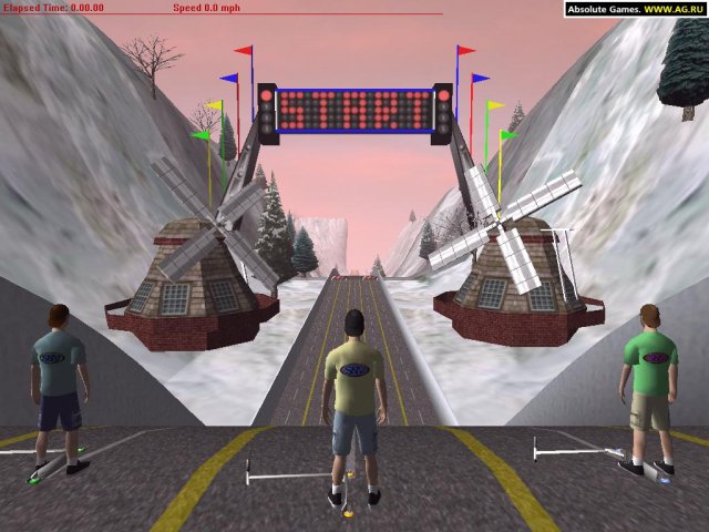 3D Scooter Racing screenshot