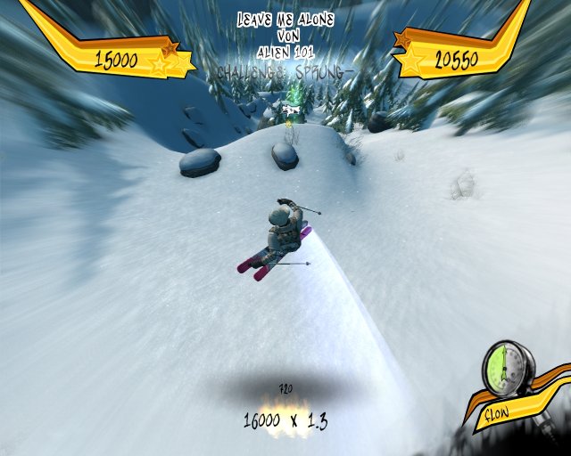 Лыжный Симулятор Слалома - Играйте Онлайн на SilverGames 🕹️