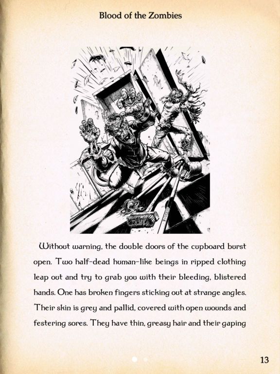 Fighting Fantasy: Blood of the Zombies screenshot