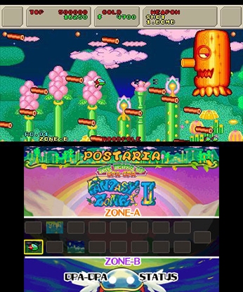 3D Fantasy Zone II screenshot