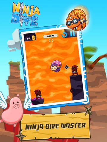 Ninja Dive screenshot