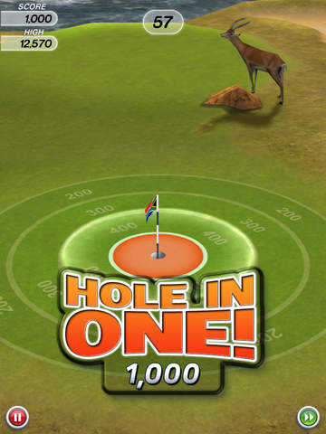 Flick Golf HD screenshot
