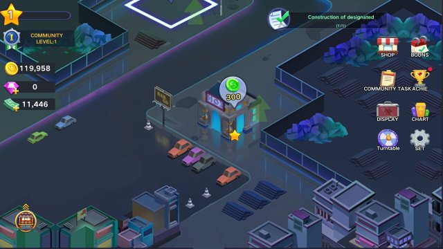 Gangster coin pusher screenshot