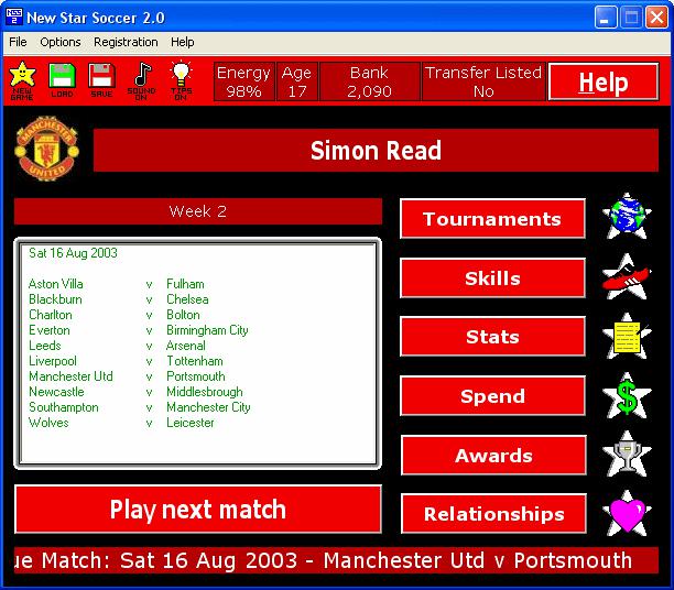 New Star Soccer 2 screenshot