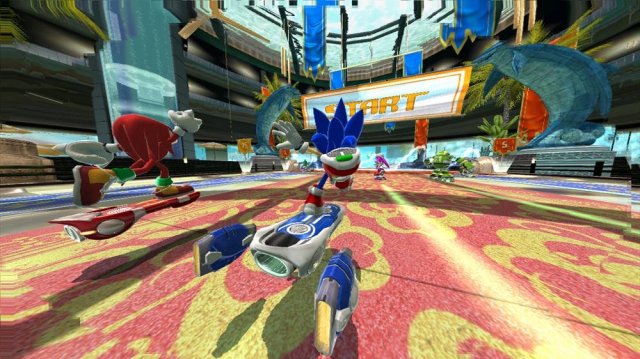 SONIC FREE RIDERS screenshot