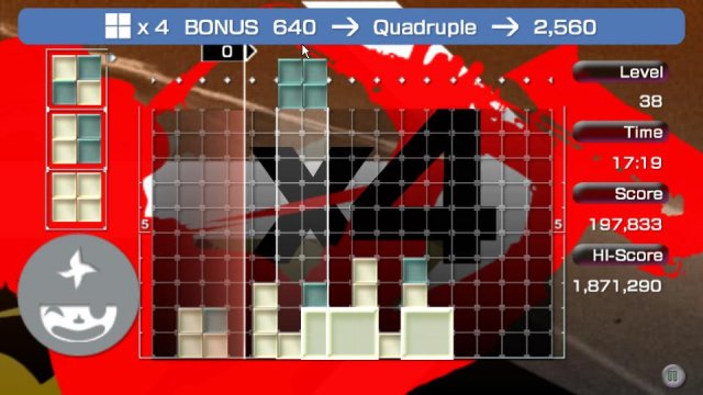 LUMINES Advance Pack screenshot