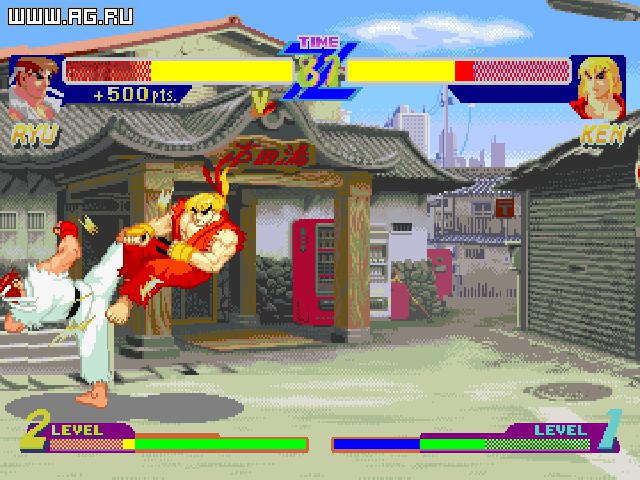 Street Fighter Zero screenshot