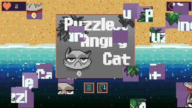 Puzzle Angry Cat screenshot