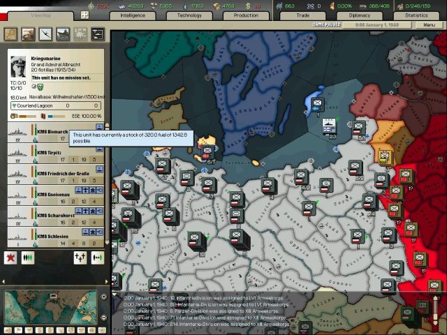 Arsenal of Democracy: A Hearts of Iron Game screenshot