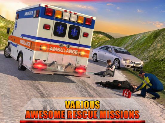 Ambulance Rescue Driving 2016 screenshot