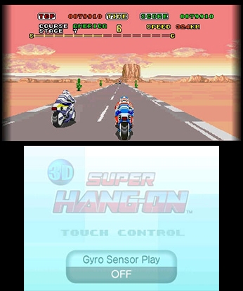 3D Super Hang-On screenshot