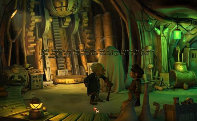 The Book of Unwritten Tales screenshot