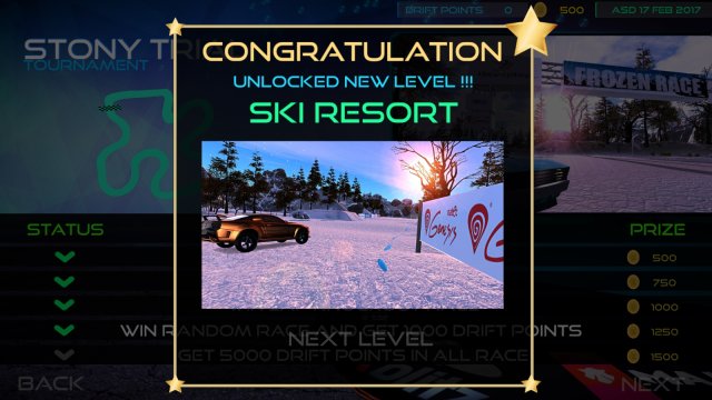 Frozen Drift Race screenshot