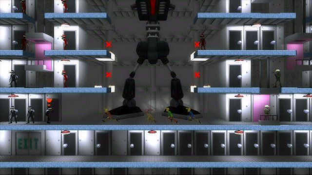 ELEVATOR ACTION DELUXE screenshot