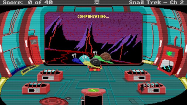 Snail Trek - Chapter 2: A Snail Of Two Worlds screenshot