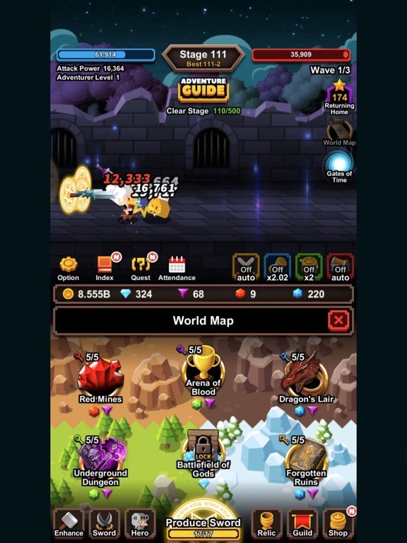 Raising Infinite Sword screenshot